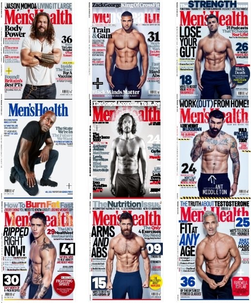 Men's Health UK - Full Year 2020 Issues Collection