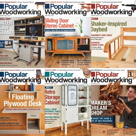 Popular Woodworking - Full Year 2020 Collection