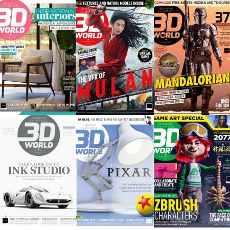 3D World UK – Full Year 2020 Issues Collection