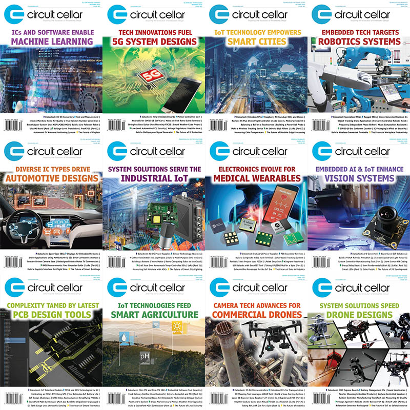 Circuit Cellar – Full Year 2020 Issues Collection