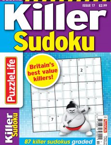 PuzzleLife Killer Sudoku – 10 December 2020