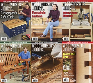 Woodworker’s Journal – Full Year 2020 Issues Collection