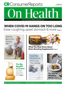 Consumer Reports on Health – January 2021