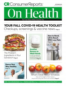 Consumer Reports on Health – September 2020