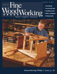 Fine Woodworking – April 2021