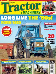 Tractor & Machinery – Spring 2021