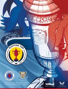 Rangers Football Club Matchday Programme – Rangers v St  Johnstone – 25 April 2021