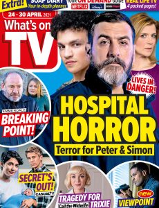 What’s on TV – 24 April 2021