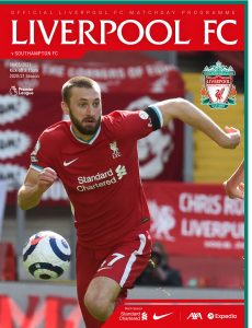 Liverpool FC Programmes – vs Southampton – 8 May 2021