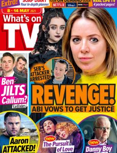 What’s on TV – 08 May 2021