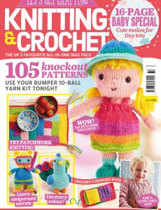 Let’s Get Crafting Knitting & Crochet – Issue 132 – June 2021