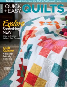 Quick Quilts – August-September 2021