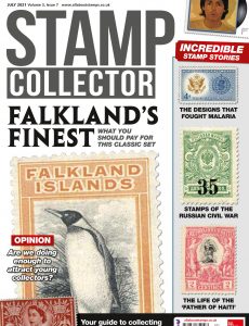 Stamp Collector – Vol 3 No 7 – July 2021