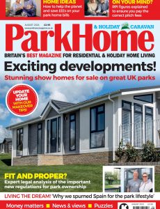 Park Home & Holiday Caravan – August 2021