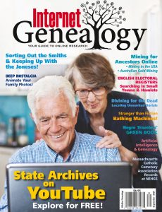 Internet Genealogy – August-September 2021