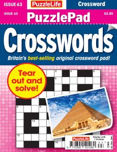 PuzzleLife PuzzlePad Crosswords – Issue 63, 2021