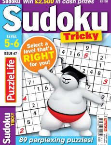 PuzzleLife Sudoku Tricky – September 2021