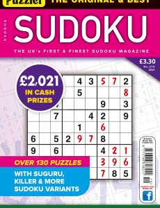 Puzzler Sudoku – September 2021