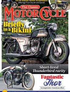 The Classic MotorCycle – November 2021