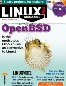 Linux Magazine USA – Issue 253 – December 2021