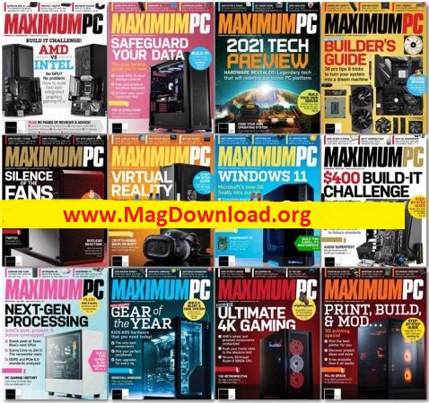Maximum PC - Full Year 2021 Issues Collection