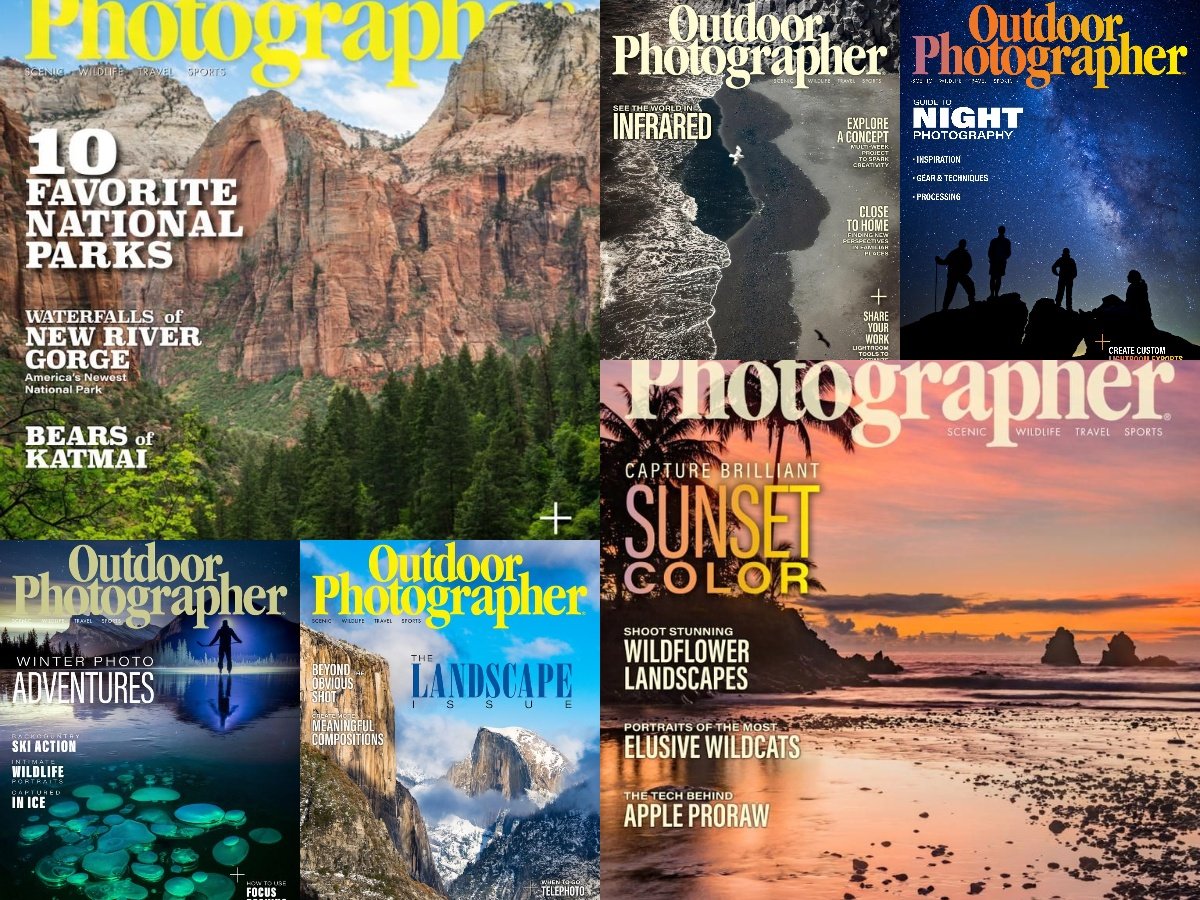Outdoor Photographer – Full Year 2021 Issues Collection