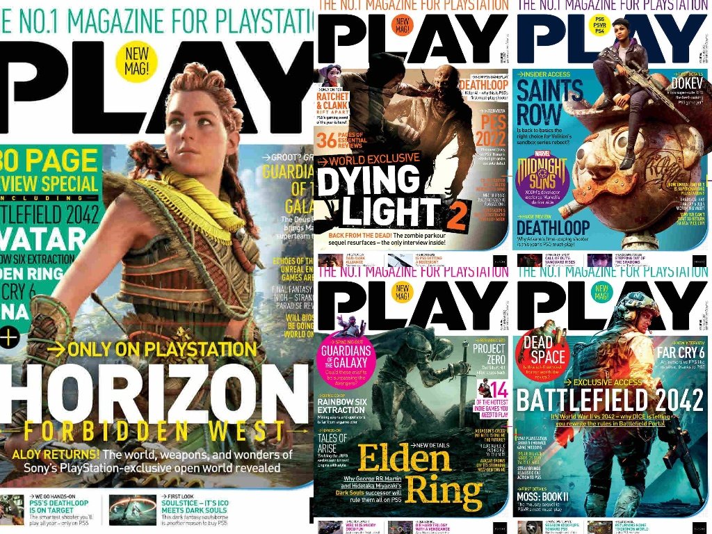 Play Magazine UK - Full Year 2021 Issues Collection