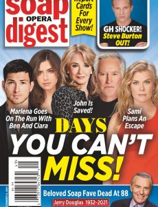 Soap Opera Digest – December 06, 2021