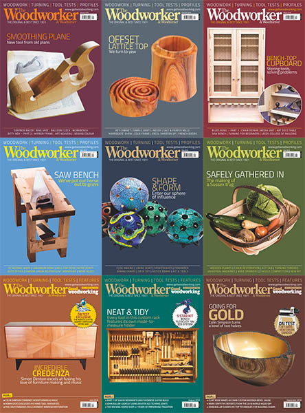 The Woodworker & Woodturner – Full Year 2021 Issues Collection