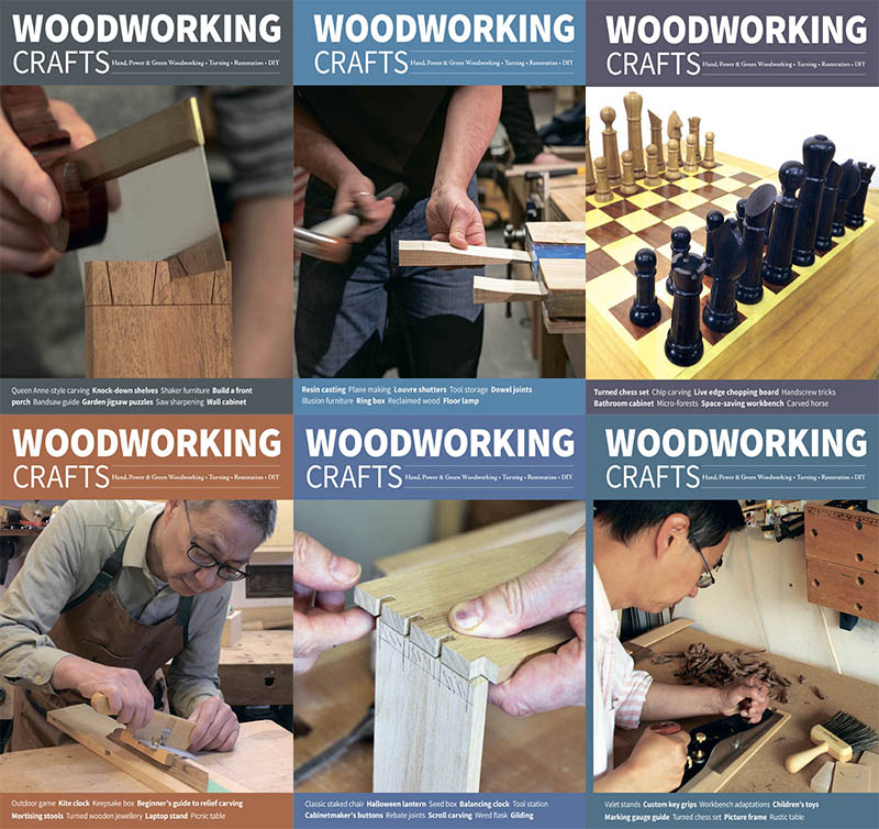 Woodworking Crafts – Full Year 2021 Issues Collection