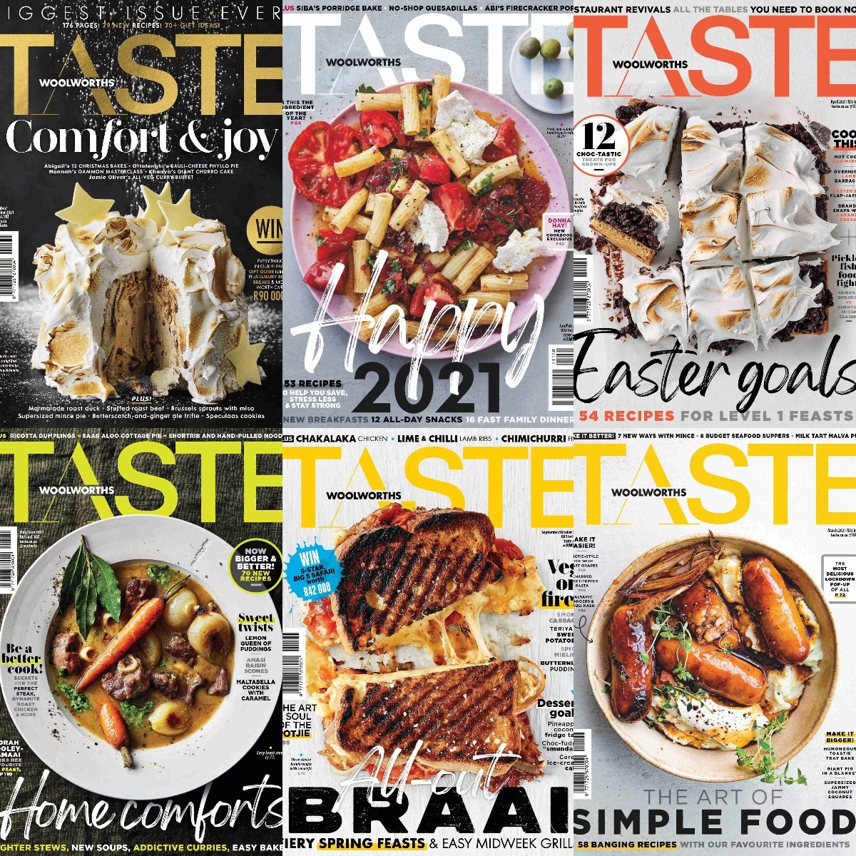Woolworths Taste – Full Year 2021 Issues Collection