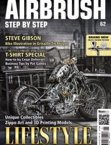 Airbrush Step by Step English Edition – Issue 01-22 No  62 2021