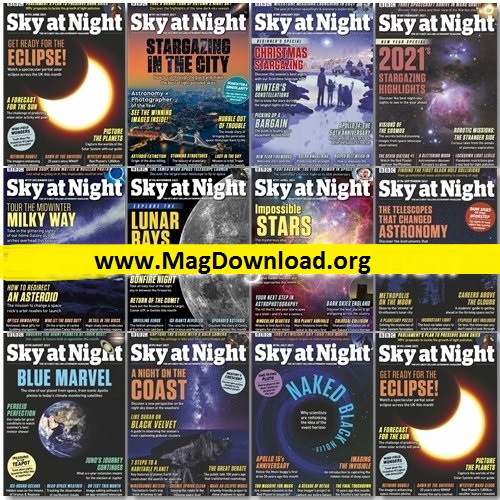 BBC Sky at Night – Full Year 2021 Issues Collection