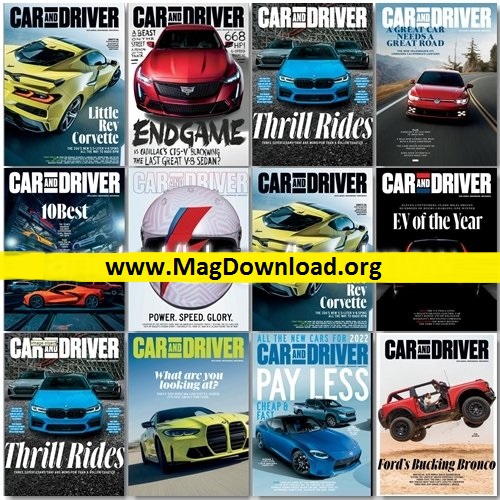 Car and Driver - Full Year 2021 Issues Collection