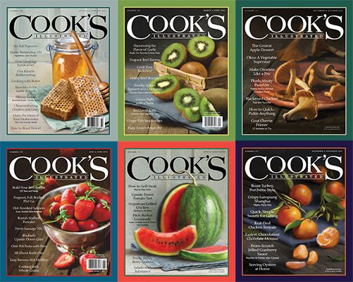 Cook's Illustrated - Full Year 2021 Issues Collection