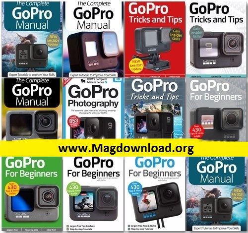 GoPro The Complete Manual, Tricks And Tips, For Beginners – Full Year 2021 Issues Collection