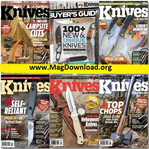 Knives Illustrated – Full Year 2021 Issues Collection