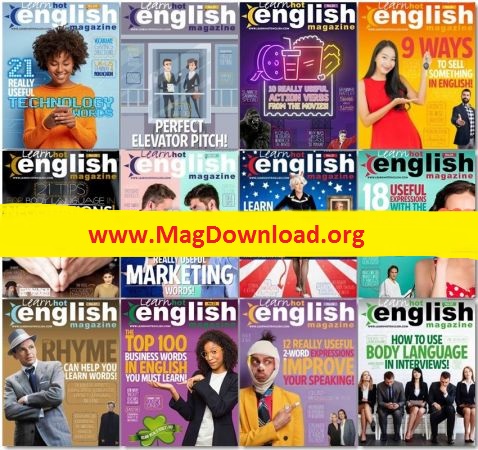 Learn Hot English – Full Year 2021 Issues Collection
