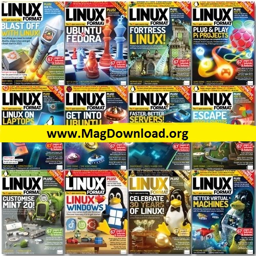Linux Format UK – Full Year 2021 Issues Collection