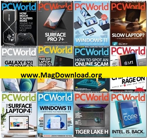 PCWorld - Full Year 2021 Issues Collection