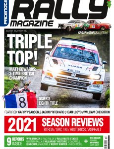 Pacenotes Rally Magazine – Issue 190 – December 2021 – January 2022