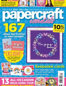 Papercraft Essentials – Issue 207 – December 2021