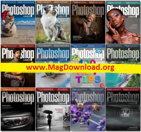 Photoshop User - Full Year 2021 Issues Collection