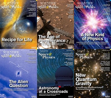 Scientific American Space & Physics – Full Year 2021 Issues Collection