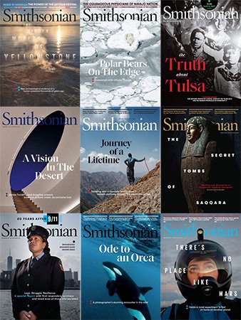 Smithsonian Magazine – Full Year 2021 Issues Collection