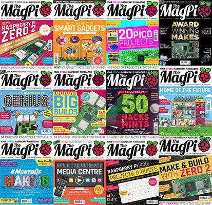 The MagPi – Full Year 2021 Issues Collection