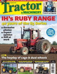 Tractor & Machinery – January 2022