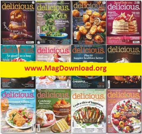 delicious UK – Full Year 2021 Issues Collection
