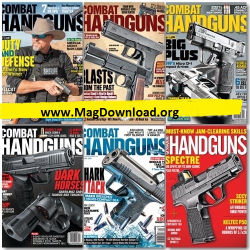 Combat Handguns – Full Year 2021 Issues Collection