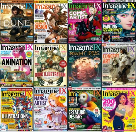 ImagineFX – Full Year 2021 Issues Collection